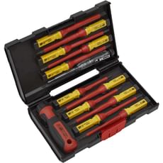 Sealey 13 Piece VDE Insulated Screwdriver Set Sealey 13 Piece VDE Insulated Screwdriver Set