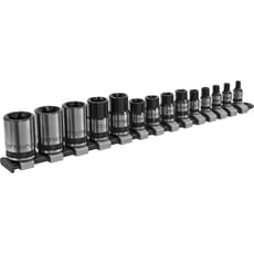 Sealey 14 Piece Black Series Combination Drive Torx Socket Set