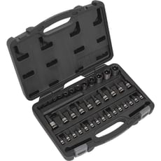 Sealey 38 Piece Combination Drive Torx and Security Torx Socket Bit Set