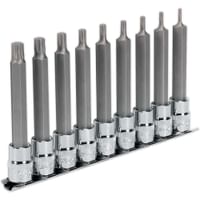 Sealey 9 Piece 3/8" Drive Torx Plus Socket Bit Set 