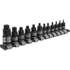 Sealey 12 Piece Black Series Stubby Torx Socket Bit Set