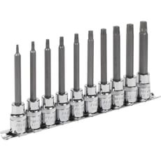 Sealey 10 Piece 3/8" Drive Long Torx Socket Bit Set