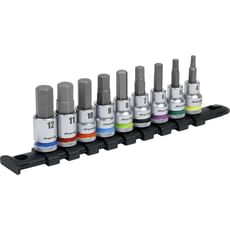Sealey 3/8" Drive Colour Coded Hexagon Socket Bit Set