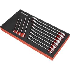 Sealey 12 Piece Drop Forged Combination Spanner Set Metric