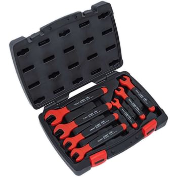 Sealey 7 Piece VDE Insulated Spanner Set