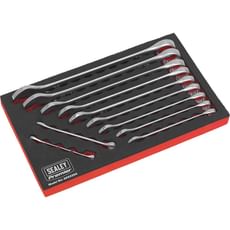 Sealey 11 Piece Combination Spanner Set Imperial Sealey 11 Piece Combination Spanner Set Imperial