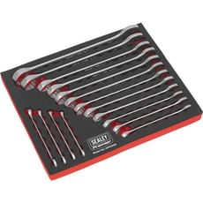 Sealey 16 Piece Combination Spanner Set Sealey 16 Piece Combination Spanner Set
