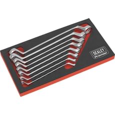 Sealey 8 Piece Offset Double End Ring Spanner Set