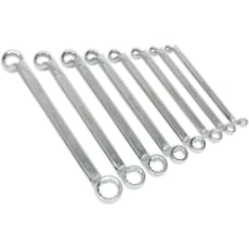 Sealey 8 Piece Offset Double Ring Spanner Set