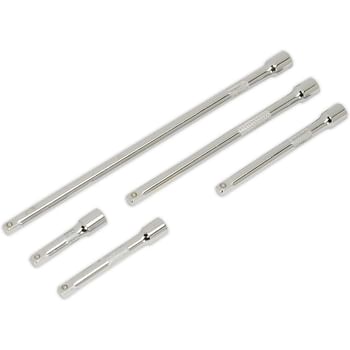 Sealey 5 Piece 1/4" Drive Socket Extension Bar Set
