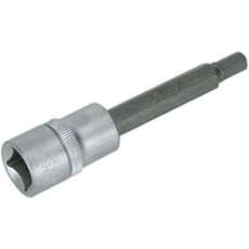 Sealey 1/2" Drive Long Reach Hexagon Socket Bit Metric