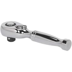 Sealey 3/8" Drive Pear Head Stubby Ratchet