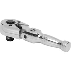 Sealey 3/8" Drive Flexible Head Stubby Ratchet