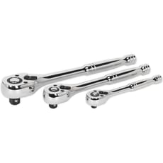 Sealey AK6672 3 Piece Ratchet Wrench Set
