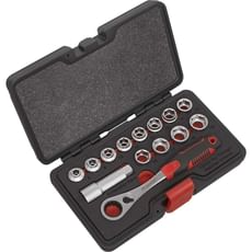 Sealey 13 Piece 3/4" Drive Shallow Profile Socket Set