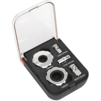 Sealey 1/4" and 3/8" Drive Palm Ratchet Set