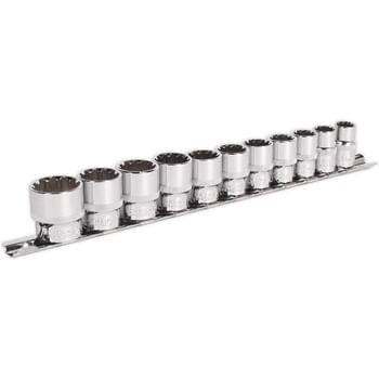 Sealey 11 Piece 3/8" Drive Total Drive Spline Torx Socket Set