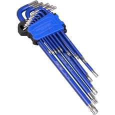 Sealey 13 Piece Anti Slip Extra Long Torx Allen Key Set Sealey 13 Piece Anti Slip Extra Long Torx Allen Key Set