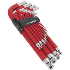 Sealey 13 Piece Jumbo Ball End Hex Key Set Sealey 13 Piece Jumbo Ball End Hex Key Set