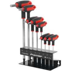 Sealey AK7195 8 Piece T handle Ball-End Hex Key Set Sealey AK7195 8 Piece T handle Ball-End Hex Key Set