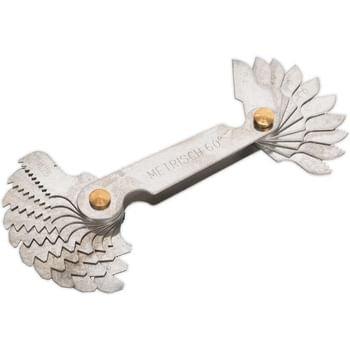Sealey 20 Blade Folding Screw Pitch Gauge Metric