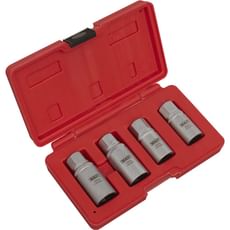 Sealey 4 Piece 1/2 Drive Stud Extractor Set