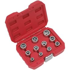 Sealey 11 Piece 3/8" Drive Bolt Extractor Socket Set Metric Sealey 11 Piece 3/8" Drive Bolt Extractor Socket Set Metric
