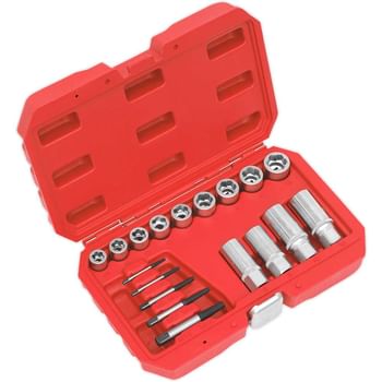Sealey AK751 Screw Extractor Set