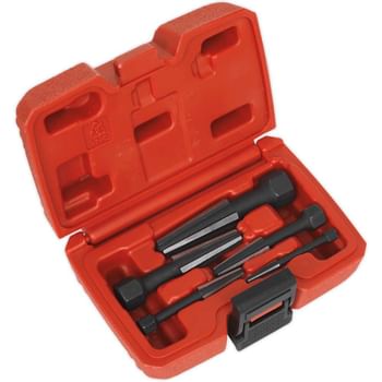 Sealey 5 Piece Double Edge Screw Extractor Set