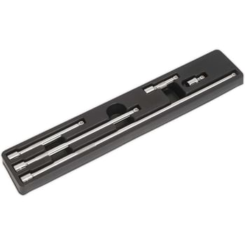 Sealey 5 Piece 3/8" Drive Wobble Extension Bar Set