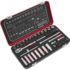 Sealey Premier Platinum Series 49 Piece 1/4" Drive Socket Set