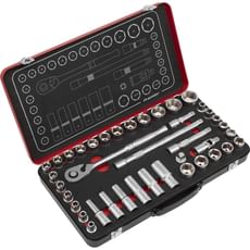 Sealey Platinum Series 40 Piece 1/2" Drive Socket Set Metric and Imperial