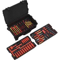 Sealey 49 Piece 1/2" Drive Insulated Socket Set and Tool Kit Sealey 49 Piece 1/2" Drive Insulated Socket Set and Tool Kit