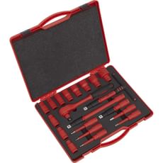 Sealey 20 Piece 1/2" Drive VDE Insulated Socket Set Metric