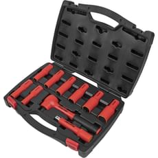 Sealey 10 Piece 1/2" Drive VDE Insulated Socket Set