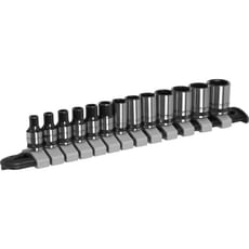 Sealey Black Series 13 Piece 1/4" Drive Hexagon Socket Set Sealey Black Series 13 Piece 1/4" Drive Hexagon Socket Set
