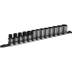 Sealey Black Series 13 Piece 1/2" Drive Hexagon Socket Set