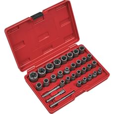 Sealey 32 Piece Bolt & Nut Extractor Set