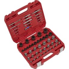 Sealey 56 Piece Master Nut, Bolt & Screw Extractor Set