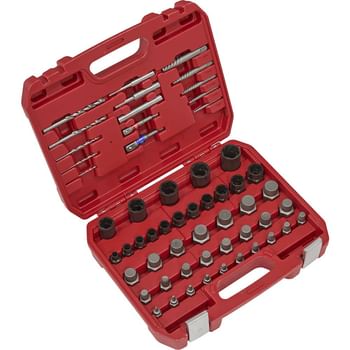 Sealey 56 Piece Master Nut, Bolt & Screw Extractor Set