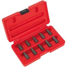 Sealey 10 Piece Multi Spline Screw Extractor Set