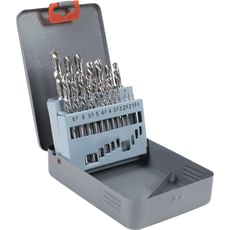Sealey 19 Piece Left Hand Spiral Drill Bit Set