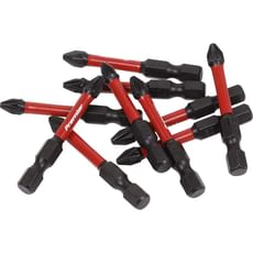 Sealey Impact Power Tool Pozi Screwdriver Bits