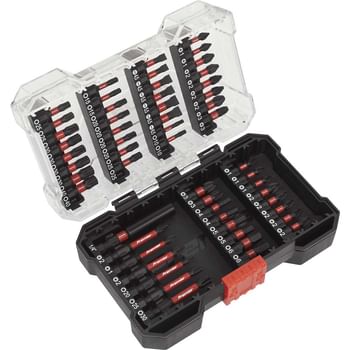 Sealey 55 Piece Impact Grade Power Tool Screwdriver Bit Set