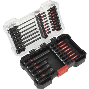 Sealey 35 Piece Impact Grade Drill and Screwdriver Bit Set