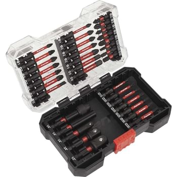 Sealey 34 Piece Impact Grade Power Tool Screwdriver Bit Set