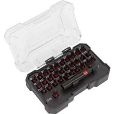 Sealey 32 Piece Impact Grade Power Tool Screwdriver Bit Set Sealey 32 Piece Impact Grade Power Tool Screwdriver Bit Set