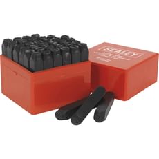Sealey 36 Piece Letter and Number Punch Set
