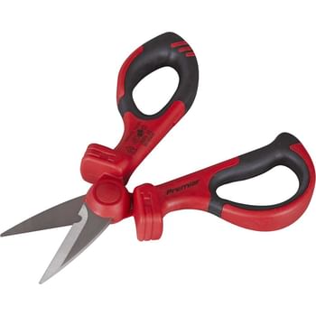 Sealey VDE Insulated Electricians Scissors