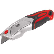 Sealey Heavy Duty Auto Loading Retractable Utility Knife Sealey Heavy Duty Auto Loading Retractable Utility Knife